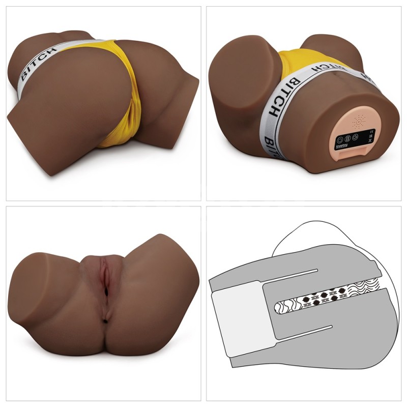 Lovetoy Streetgirl #15 Sensation Pulse Masturbator 2.7kg - Black