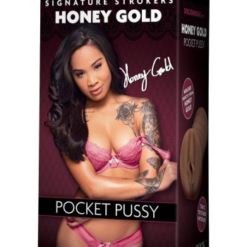 Doc Johnson Honey Gold Pocket Pussy - Caramel