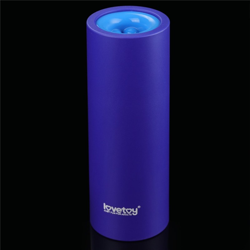 Lovetoy O-Sensual Discreet Blow Job Stroker - Blue