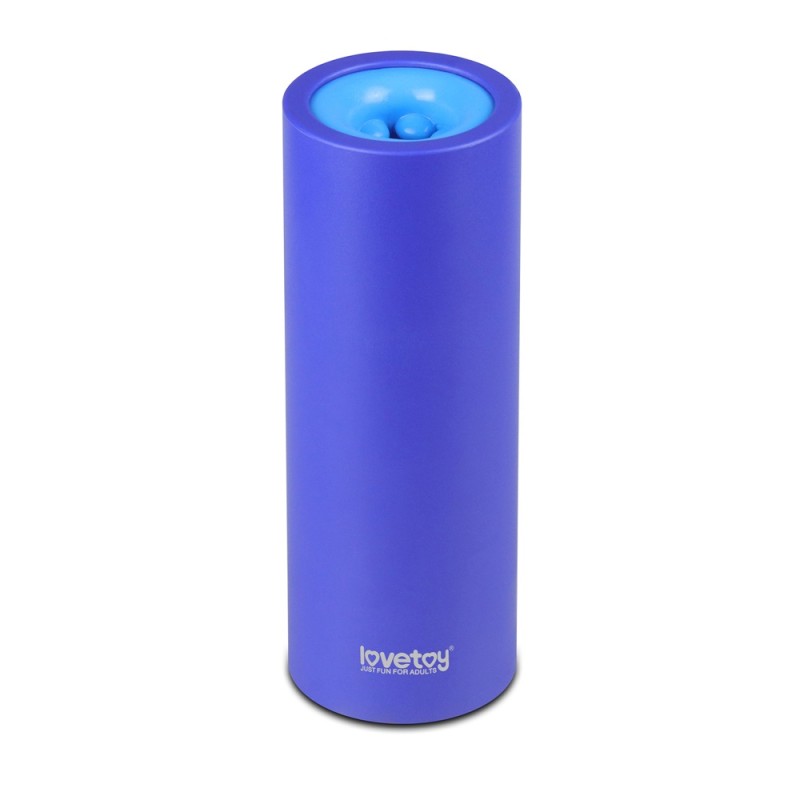 Lovetoy O-Sensual Discreet Blow Job Stroker - Blue