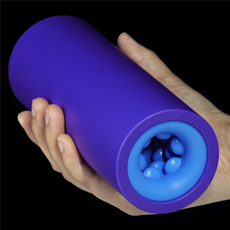 Lovetoy O-Sensual Discreet Blow Job Stroker - Blue