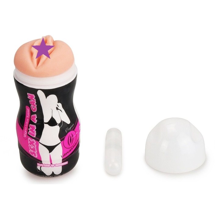 Lovetoy Sex In A Can Vagina Lotus Masturbator