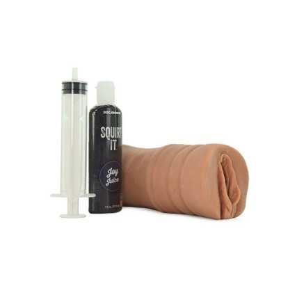 Doc Johnson Squirt It Squirting Pussy Stroker - Flesh