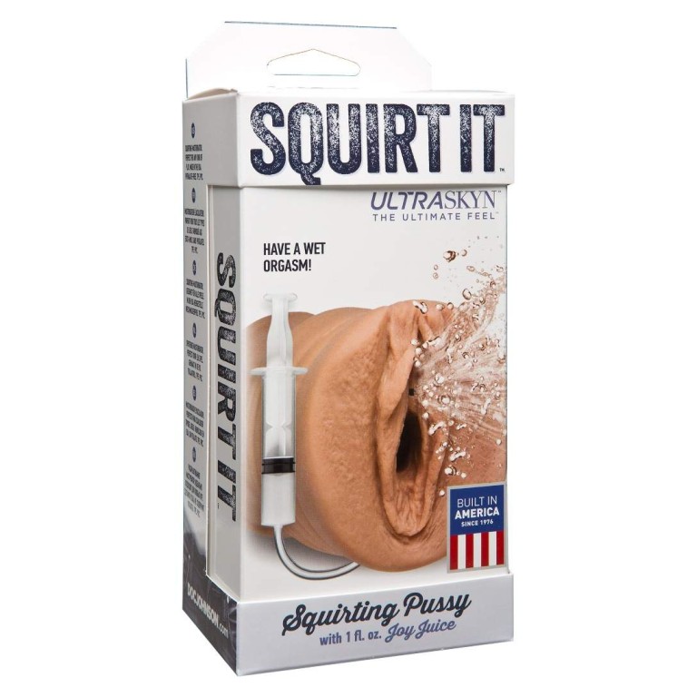 Doc Johnson Squirt It Squirting Pussy Stroker - Flesh