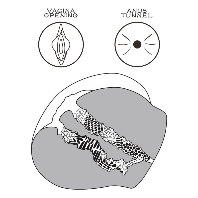 Lovetoy Streetgirl's #11 Masturbator - Flesh