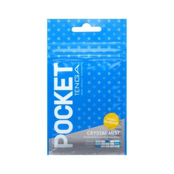 Tenga Pocket Block Crystal Mist - Blue