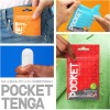 Tenga Pocket Block Edge - Red