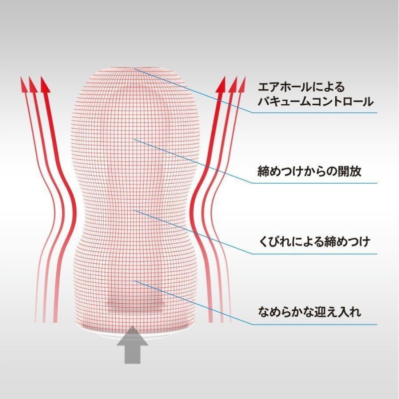 Tenga Original Vacuum Cup Regular - Red (Renewal)