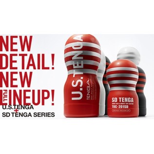 Tenga U.S. Original Vacuum Hard Cup 2Gen - Black