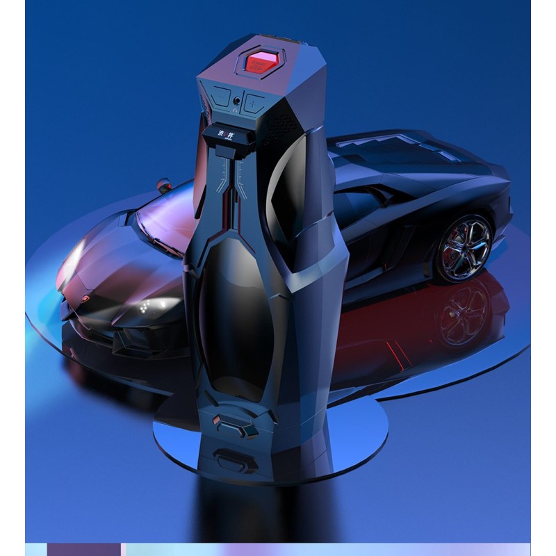 Drywell Lamborghini Auto Masturbator - Black