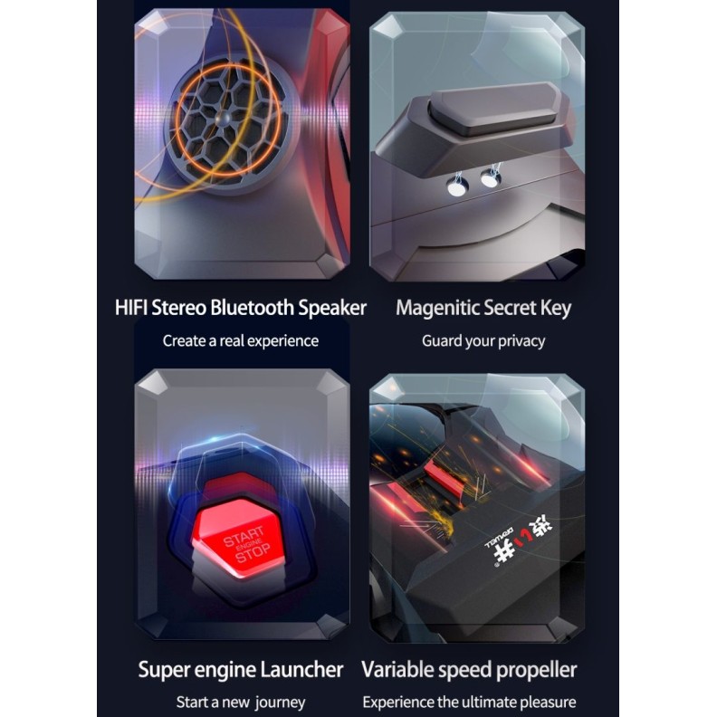 Drywell Lamborghini Auto Masturbator - Black