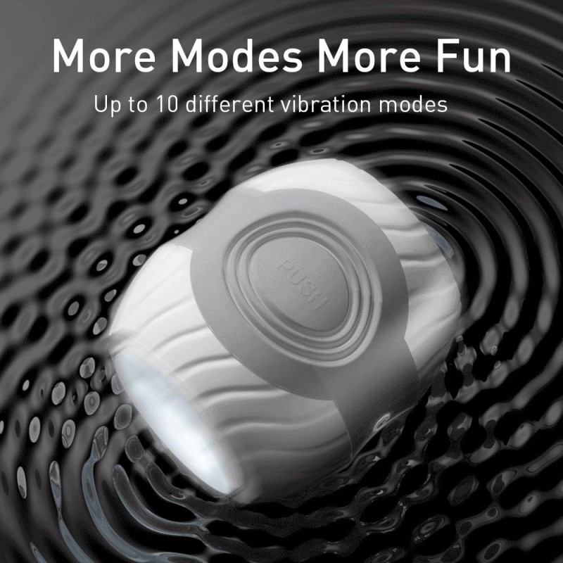 Drywell Tron Vibro Masturbator - White