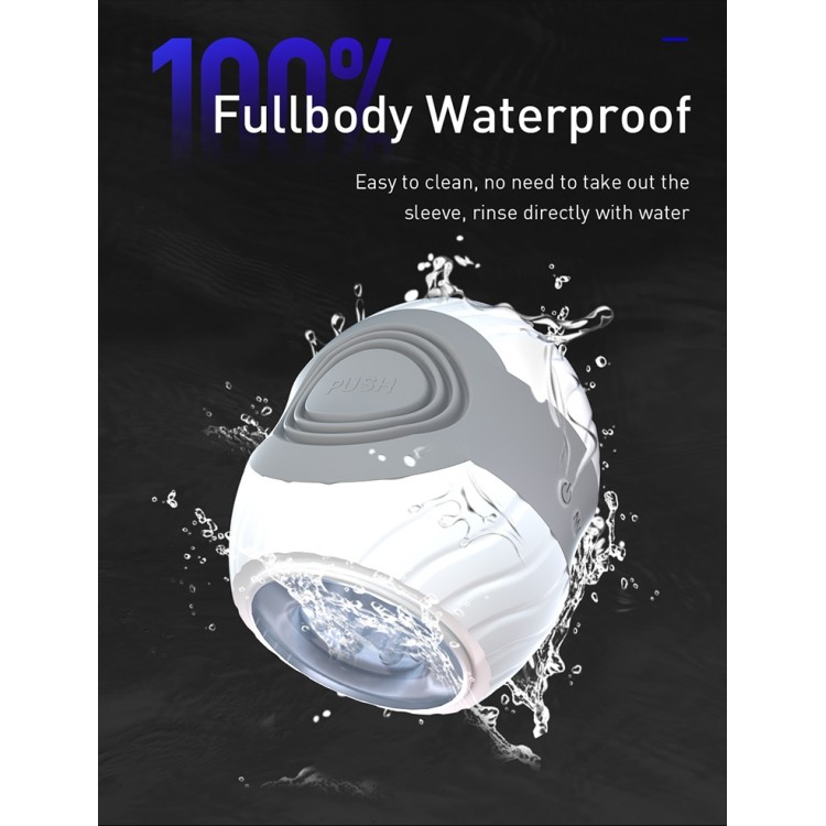 Drywell Tron Vibro Masturbator - White