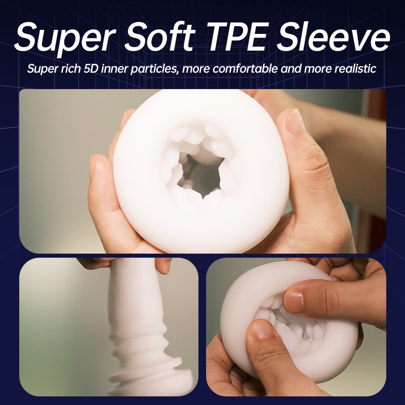 Drywell Dva Thrusting Masturbator - Dark Grey