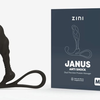 Zini Janus Anti Shock Prostate Massager S - Black