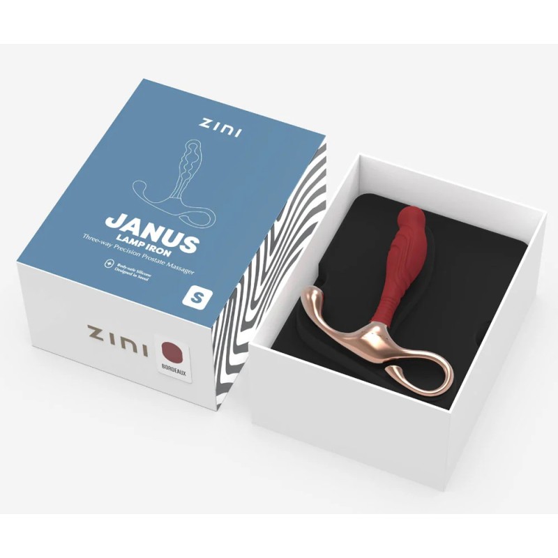 Zini Janus Lamp Iron Prostate Massager S - Bordeaux