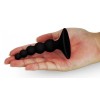 Lovetoy Lure Me Beaded Anal Plug - Black