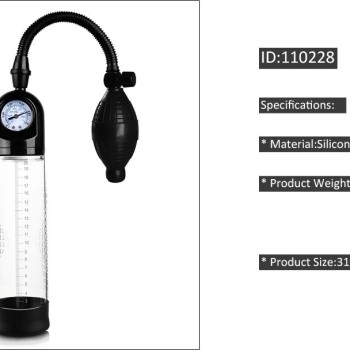 Canwin Penis Pump Gauge & Ball