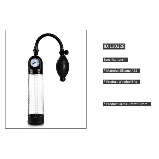 Canwin Penis Pump Gauge & Ball