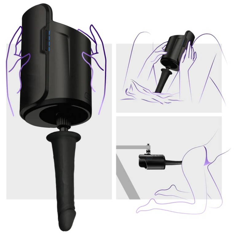 Kiiroo Keon Sex Machine - Black