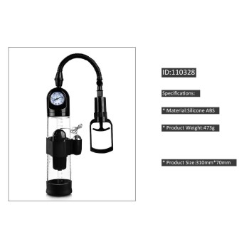Canwin Penis Pump Gauge & Vibration