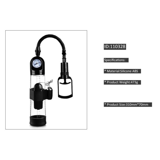 Canwin Penis Pump Gauge & Vibration