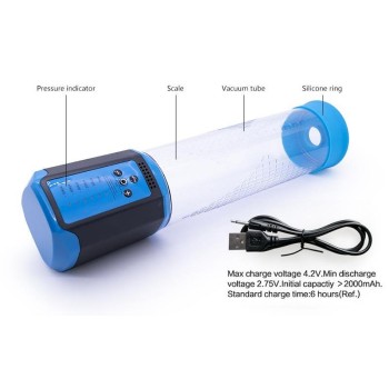 Canwin Penis Auto Pump - Blue
