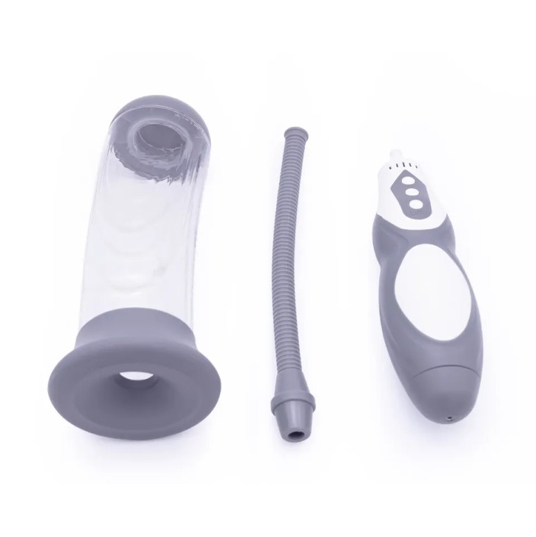 Canwin Dildo Shape Pump Masturbator w Flesh Sleeve