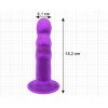 Adrien Lastic 7'' Silicone Dildo - Purple