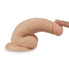 Lovetoy 7" Real Extreme Dildo - Flesh