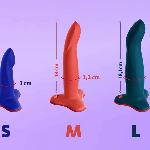 Fun Factory Limba Flex S Bendable Dildo - Electric Blue