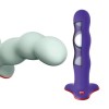 Fun Factory Bouncer Rumbling Dildo - Sage Green