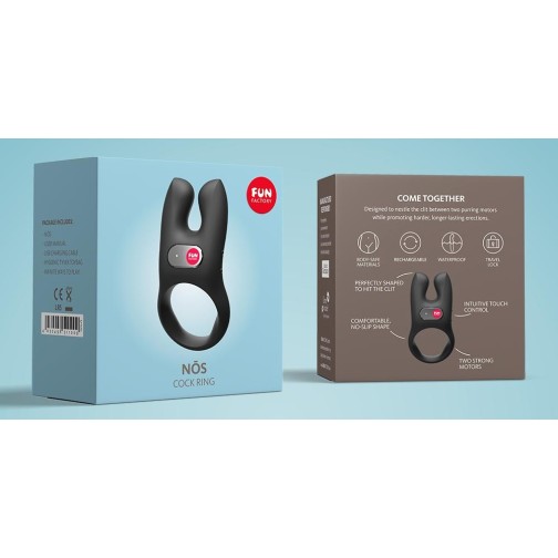 Fun Factory Nos Vibro Ring - Black