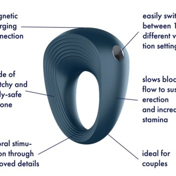 Satisfyer Power Ring - Dark Blue