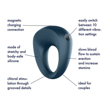 Satisfyer Power Ring - Dark Blue