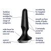 Satisfyer Plug-ilicious 2 Vibrator - Black