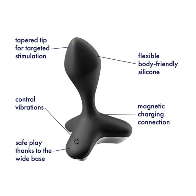 Satisfyer Game Changer Plug - Black