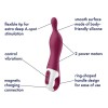 Satisfyer A-Mazing 1 A-Spot Vibrator - Berry