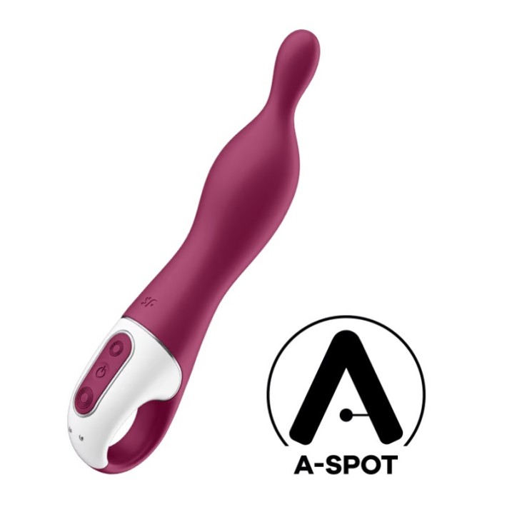 Satisfyer A-Mazing 1 A-Spot Vibrator - Berry
