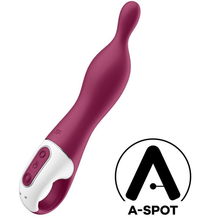 Satisfyer A-Mazing 1 A-Spot Vibrator - Berry