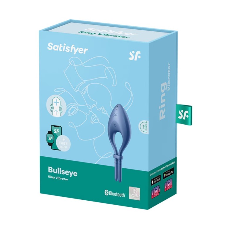 Satisfyer Bullseye Ring - Blue