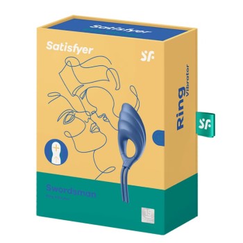 Satisfyer Swordsman Vibro Ring - Blue