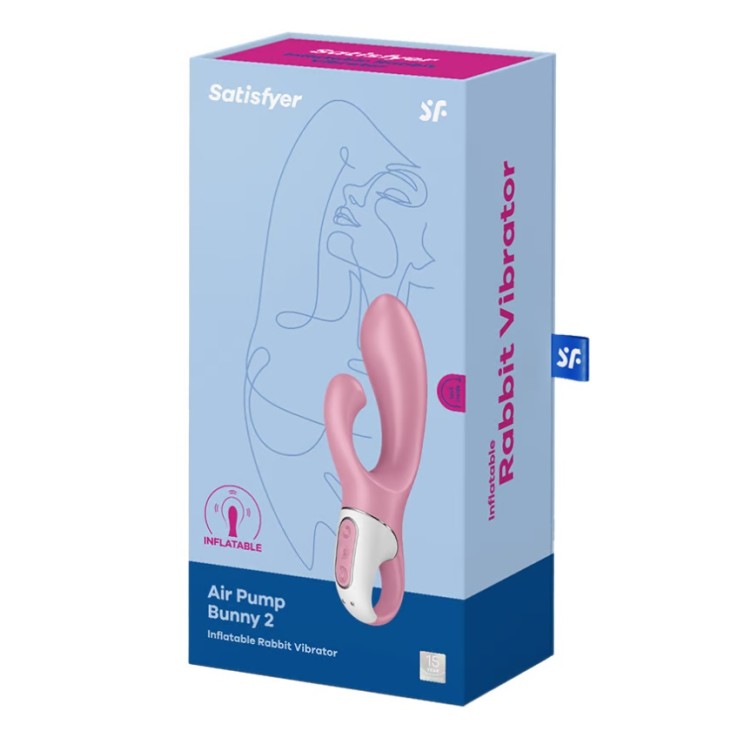 Satisfyer Air Pump Bunny 2 - Pink