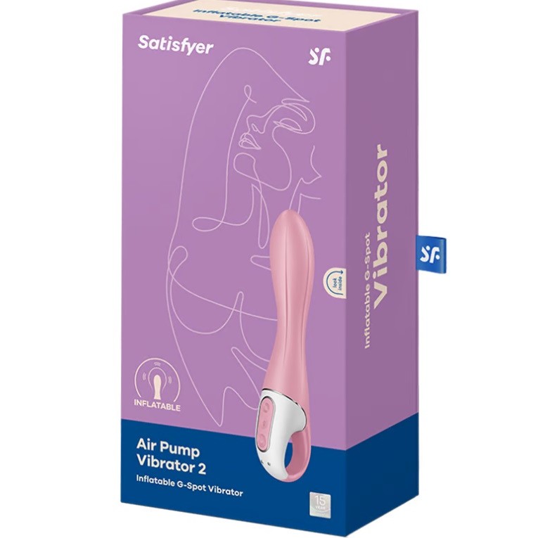 Satisfyer Air Pump Vibrator 2 - Pink