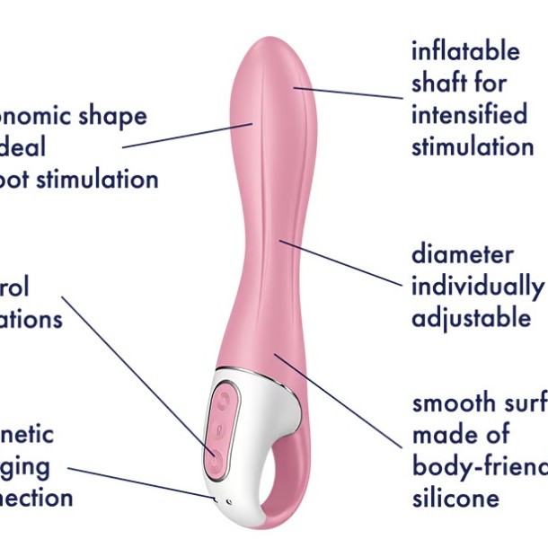 Satisfyer Air Pump Vibrator 2 - Pink