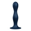 Satisfyer Double Ball-R Dildo - Dark Blue