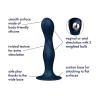 Satisfyer Double Ball-R Dildo - Dark Blue