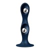 Satisfyer Double Ball-R Dildo - Dark Blue