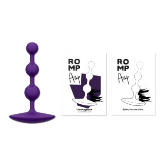 Romp Amp Anal Beads - Purple