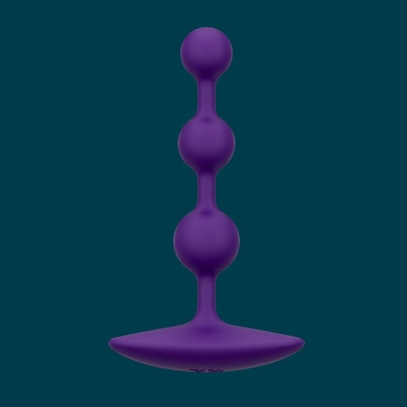 Romp Amp Anal Beads - Purple